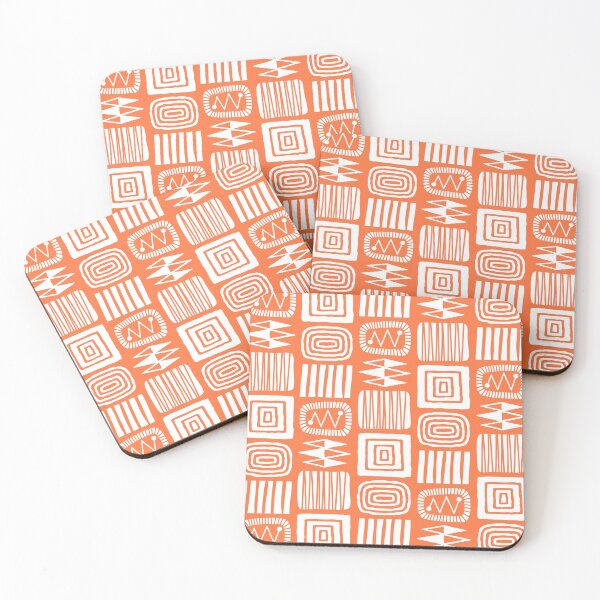 Item preview, Retro Mid Century Modern Check Pattern 771 designed and sold by tonymagnerart.