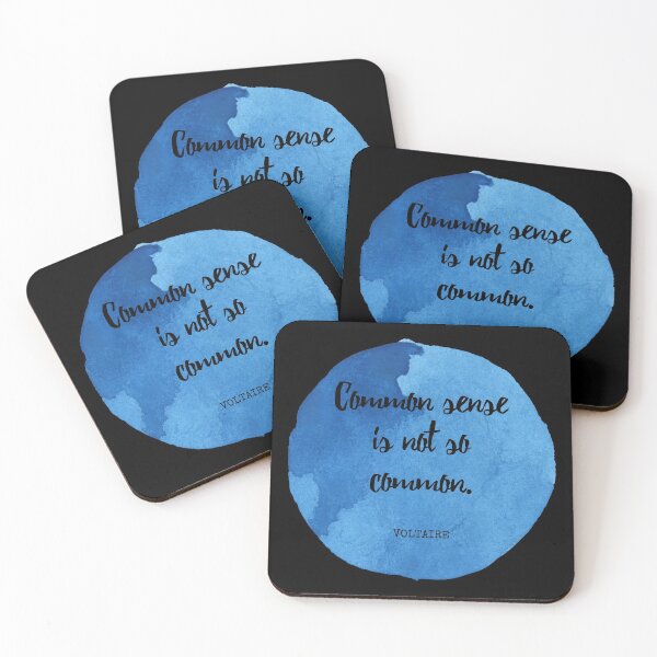 Item preview, Voltaire - Common sense is not so common. designed and sold by SocraticQuotes.