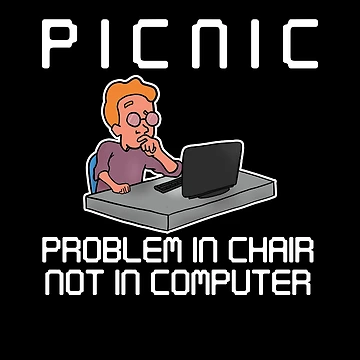Artwork thumbnail, PICNIC Problem In Chair Not In Computer Hacker by Mesyo