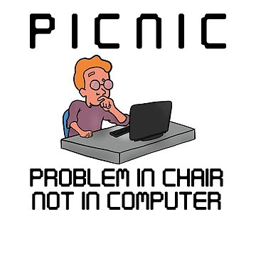 Artwork thumbnail, PICNIC Problem In Chair Not In Computer Hacker by Mesyo