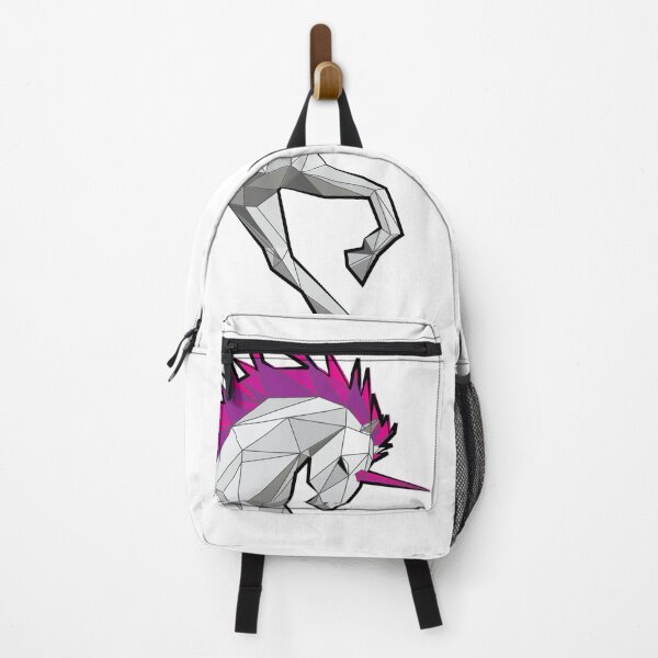Item preview, Low polygon white pink purple unicorn designed and sold by mirrorimages.
