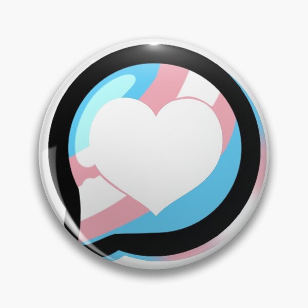 Artikelvorschau, LGBTQ + Pride Heart Speech Bubble - Transgender entworfen und verkauft von leashonlife.