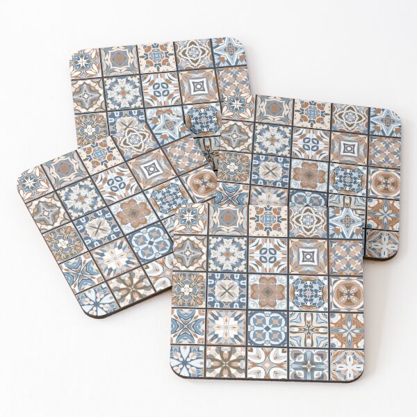 Item preview, Mosaic tile tribal pattern designed and sold by IrinaGuArt.