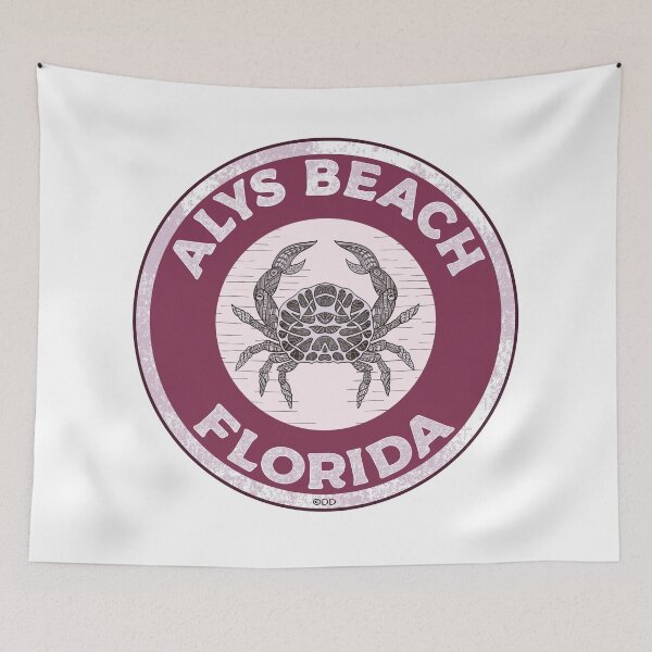 Item preview, Alys Beach Florida Crab 30A 30 A Emerald Coast Walton County designed and sold by Travel Time.