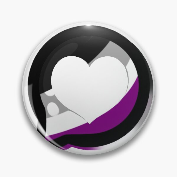 Artikelvorschau, LGBTQ + Pride Heart Speech Bubble - Asexuell entworfen und verkauft von leashonlife.