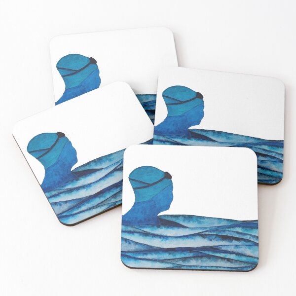Item preview, Swimmer in their happy place designed and sold by RachelGoddard.