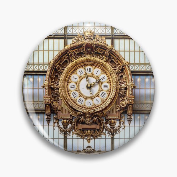 Item preview, Orsay Golden Clock Paris 02 designed and sold by Weston  Westmoreland.