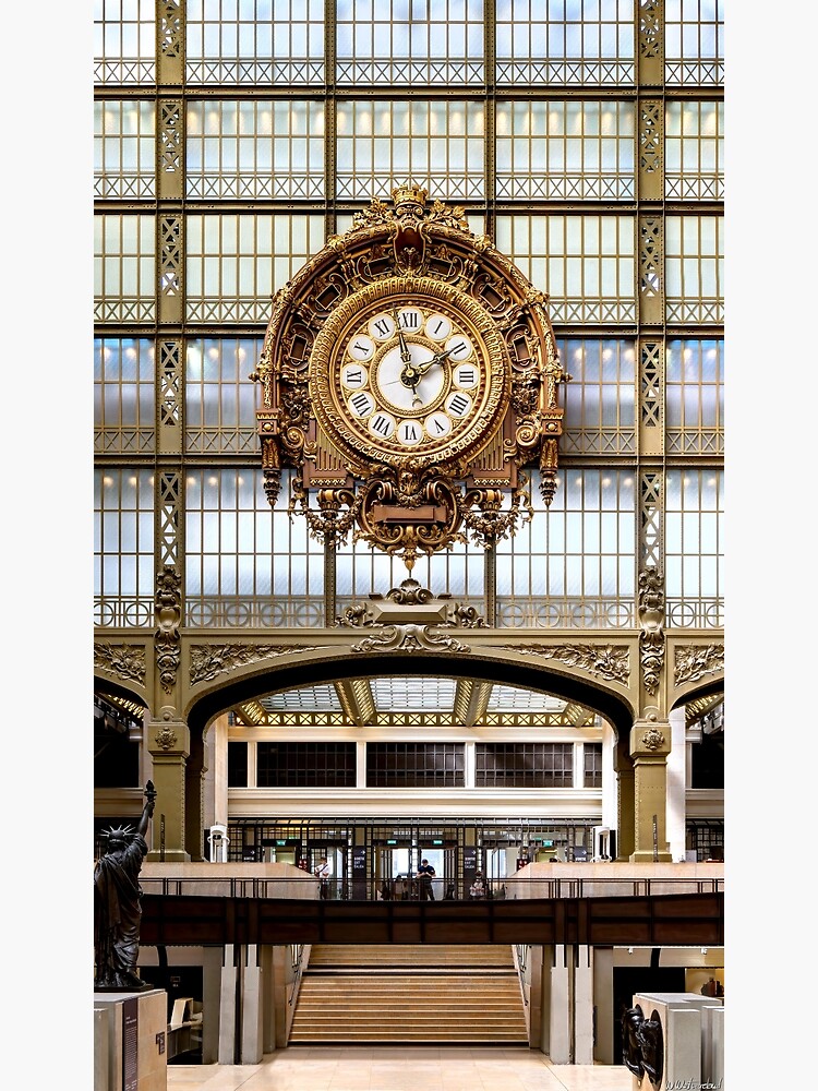 Orsay Goldene Uhr Paris 02 Poster