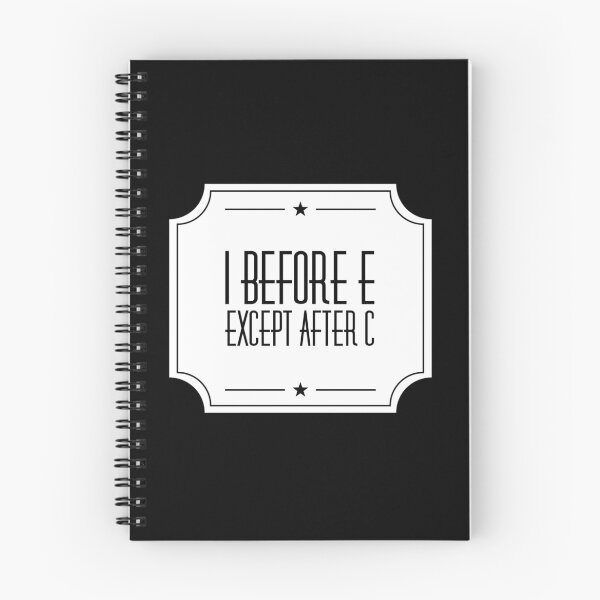 Item preview,  I before e except after c designed and sold by Kpnuts1.