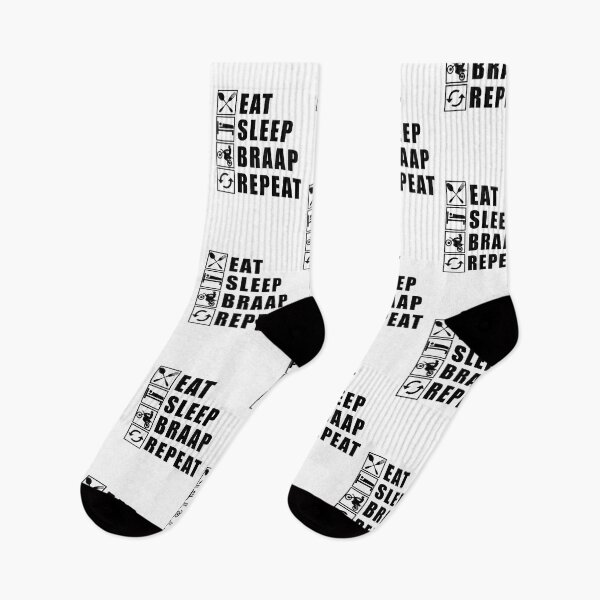 Item preview, Eat Sleep Braap Repeat designed and sold by Adel Qasem.
