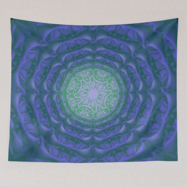 Item preview, Bee Bloom Mandala 16 Sunrise nature flower pattern designed and sold by bryansteward.