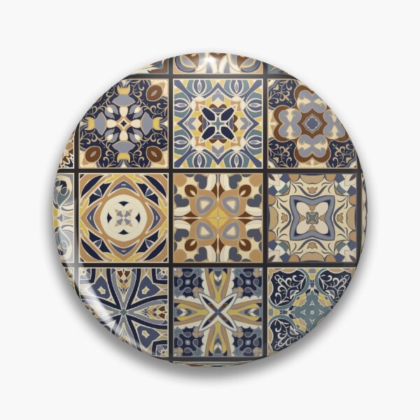 Item preview, Mosaic tile tribal pattern designed and sold by IrinaGuArt.