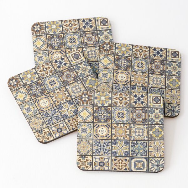 Item preview, Mosaic tile tribal pattern designed and sold by IrinaGuArt.