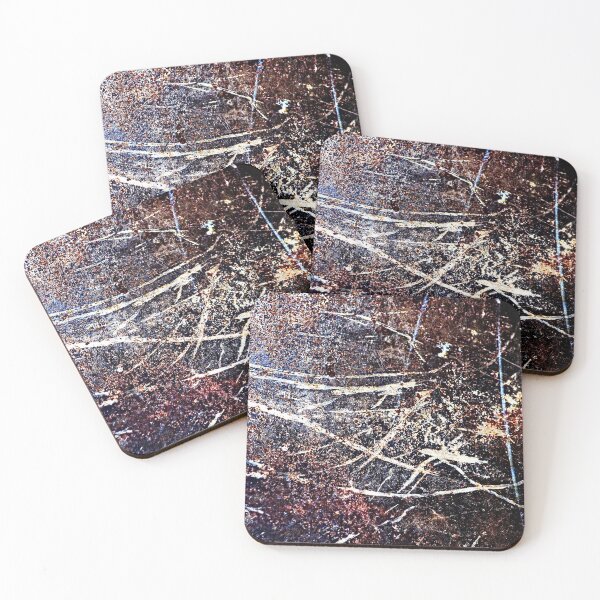 Item preview, Scratched Rusty Metal Weathered Texture Abstract designed and sold by Anna Lemos.