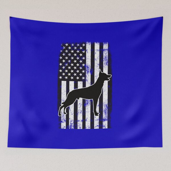 Item preview, Belgian malinois usa flag designed and sold by Babmk.