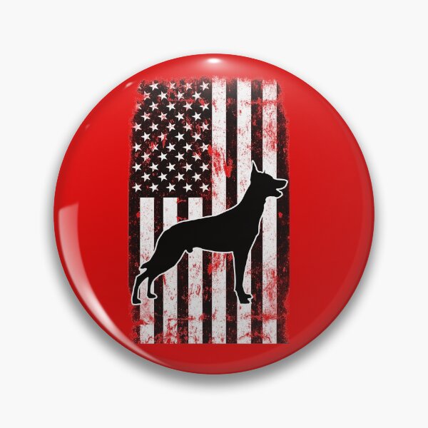 Item preview, Belgian malinois usa flag designed and sold by Babmk.