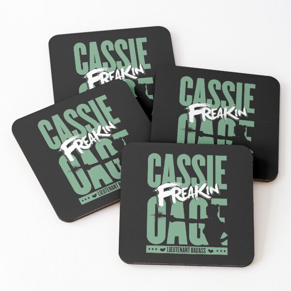 Item preview, Lieutenant Badass - Cassie Cage designed and sold by Chris Pierre Art.