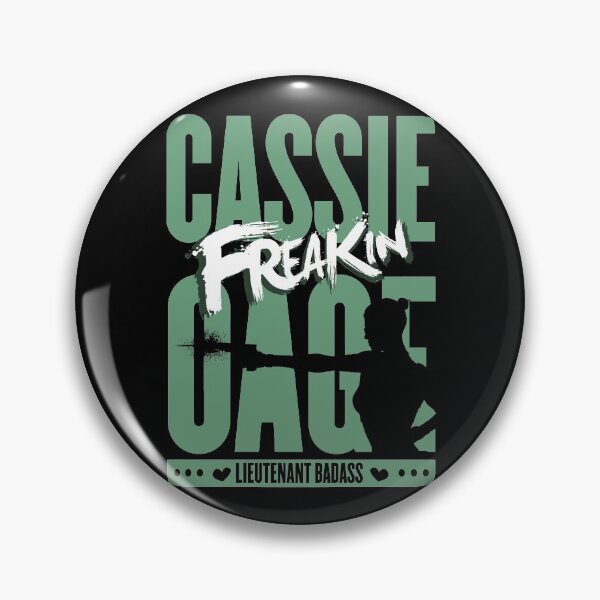 Item preview, Lieutenant Badass - Cassie Cage designed and sold by Chris Pierre Art.