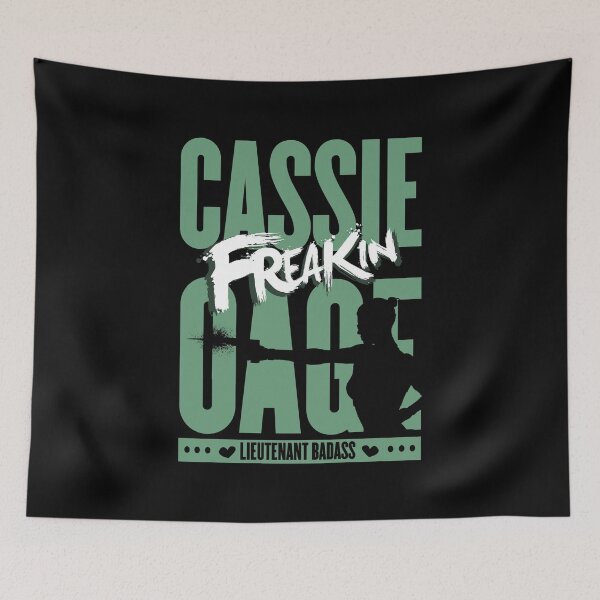 Item preview, Lieutenant Badass - Cassie Cage designed and sold by Chris Pierre Art.
