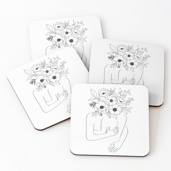 Item preview, Couple Flowers designed and sold by Tinteria.