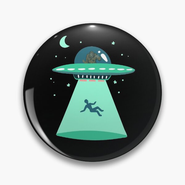 Item preview, Alien Bigfoot Abducting Humans | Human Abduction UFO Funny designed and sold by trendo.