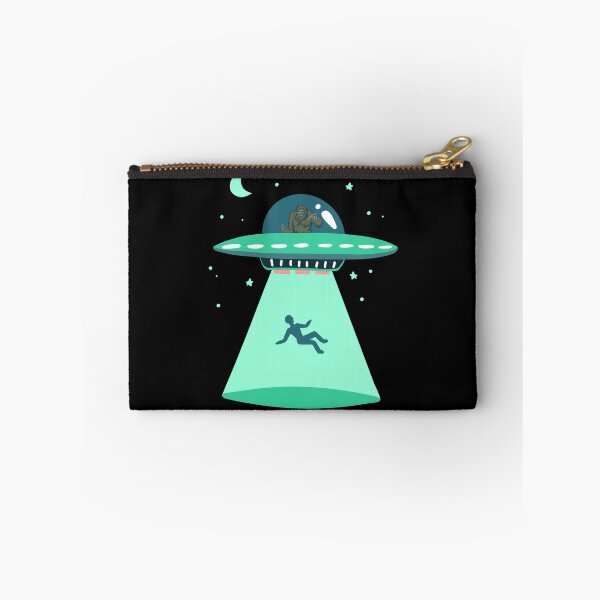 Item preview, Alien Bigfoot Abducting Humans | Human Abduction UFO Funny designed and sold by trendo.