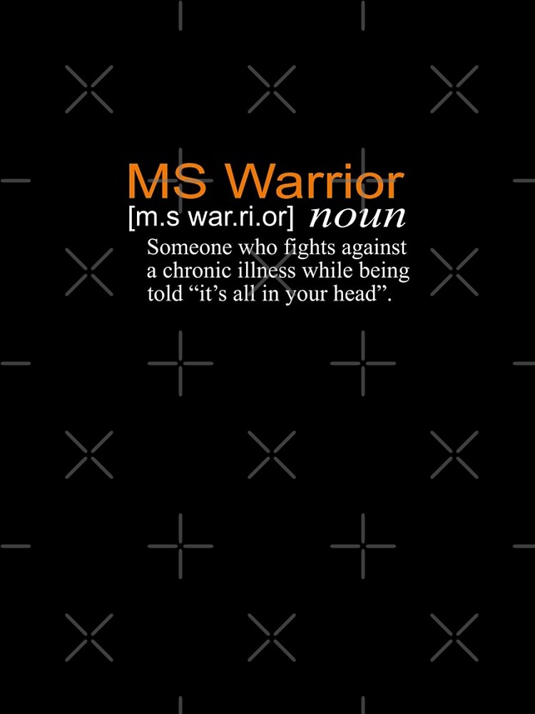 Aperçu 4 sur 4. Coque iPhone avec l'œuvre MS Warrior Definition, Multiple Sclerosis Awareness créée et vendue par Ripper19.
