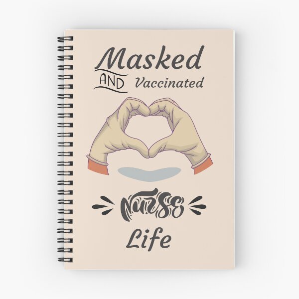 Item preview, Masked And Vaccinated Nurse Life designed and sold by chulitad.