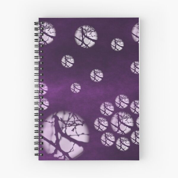 Item preview, Moonlight in Violet. Abstract Photo Collage With Moon Photo designed and sold by ALEX PHOTO DREAMS.
