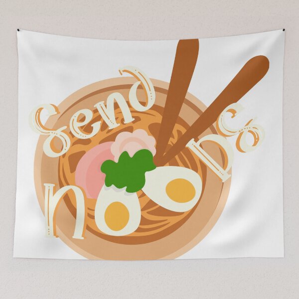 Item preview, Send Noods - Powered by Ramen designed and sold by Qtcrowley.