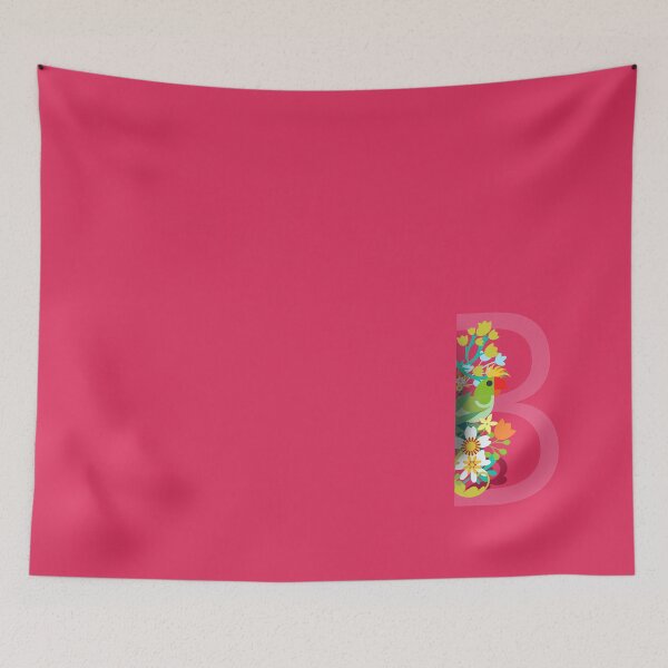 Item preview, Tropical alphabet  B designed and sold by TheBWGalerie.