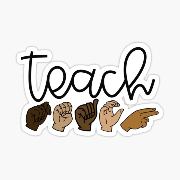 Item preview, Teach ASL Sign Language designed and sold by emfseal.