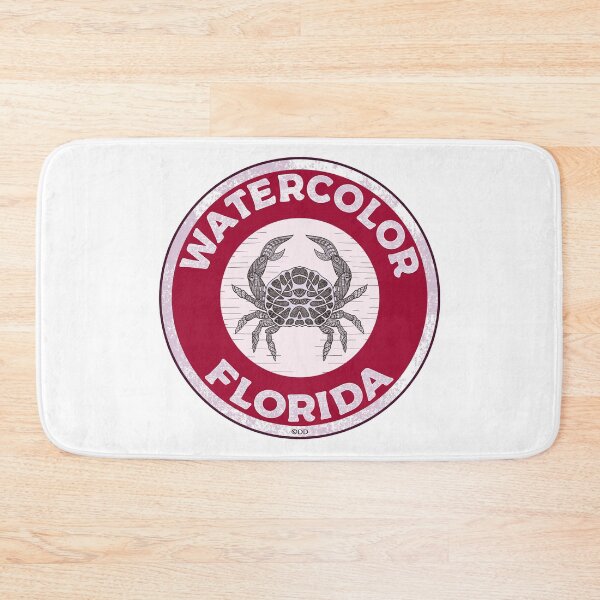 Item preview, Watercolor Florida Crab 30A 30 A Emerald Coast Walton County Beach designed and sold by Travel Time.