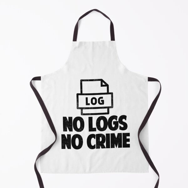 Item preview, No Logs No Crime Hacking Gift Hacker tshirt designed and sold by Mesyo.