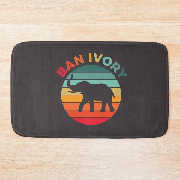 Item preview, Ban Ivory Save Elephant Tusks Animal Wildlife Conservation designed and sold by gkao.