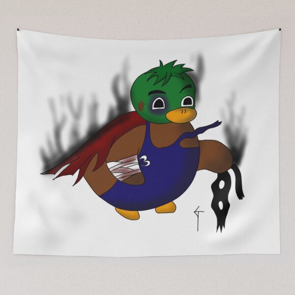 Item preview, Dead Boss Duck (smoky) designed and sold by DuckHuntDiscord.