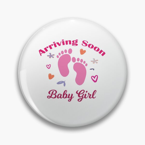 Item preview,  Arriving Soon Baby Girl designed and sold by medchb.