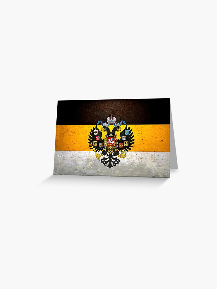 RUSSIA FLAG Custom License Plate With Coat of Arms of the Russian  Federation