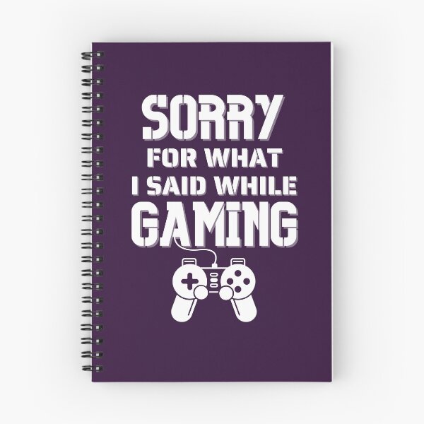 Item preview, Sorry For What I Said While Gaming - For Gamer designed and sold by Promedia.