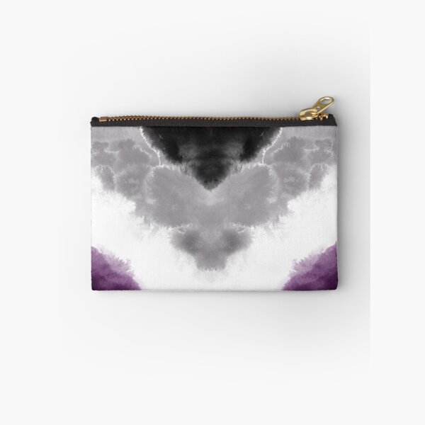 Aperçu de l'œuvre Aquarelle de fierté asexuée créée et vendue par AJRDesigns.
