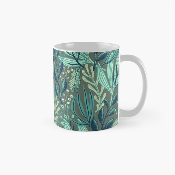 Item preview, Green Leaves Floral Pattern designed and sold by ArtStore20.