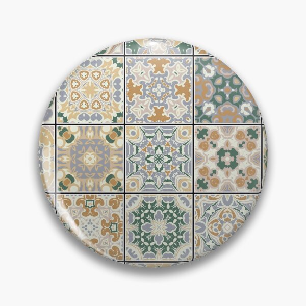 Item preview, Mosaic tile tribal pattern designed and sold by IrinaGuArt.