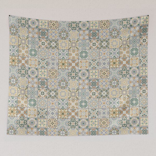 Item preview, Mosaic tile tribal pattern designed and sold by IrinaGuArt.