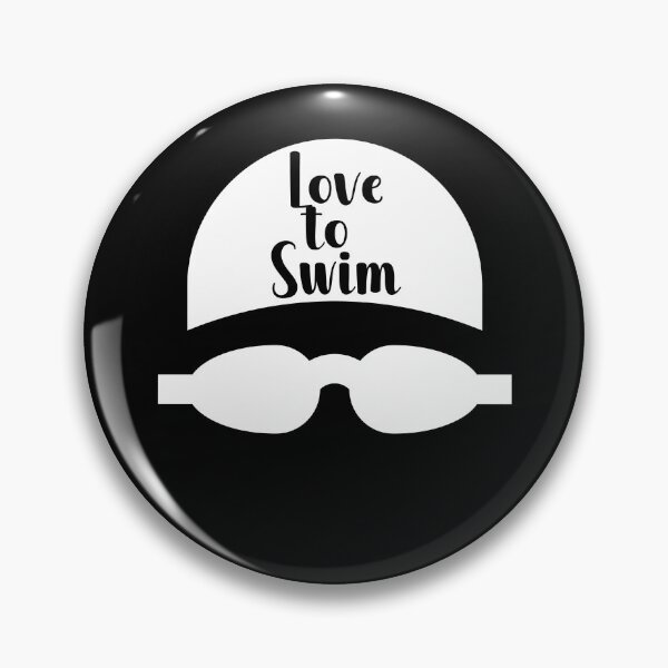 Item preview, Love to swim.  Swimmer designed and sold by LoveSynchro.