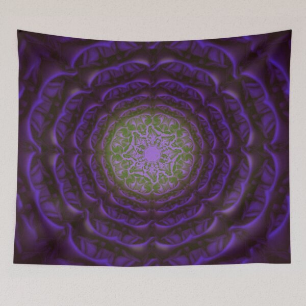 Item preview, Bee Bloom Mandala 20 Sunrise nature flower pattern designed and sold by bryansteward.