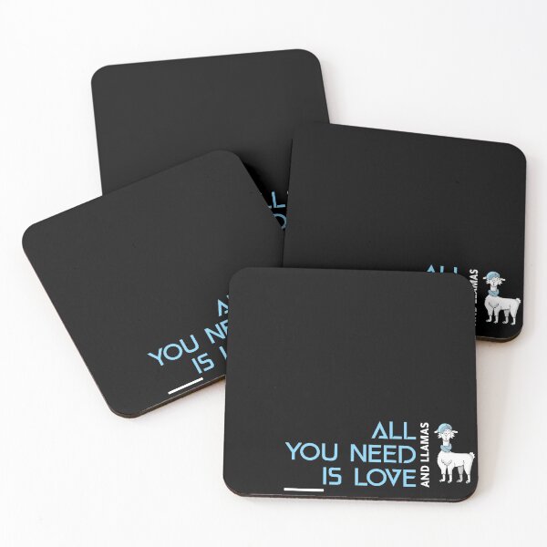 Artikelvorschau, All You Need Is Love and Llamas entworfen und verkauft von ProMySign.