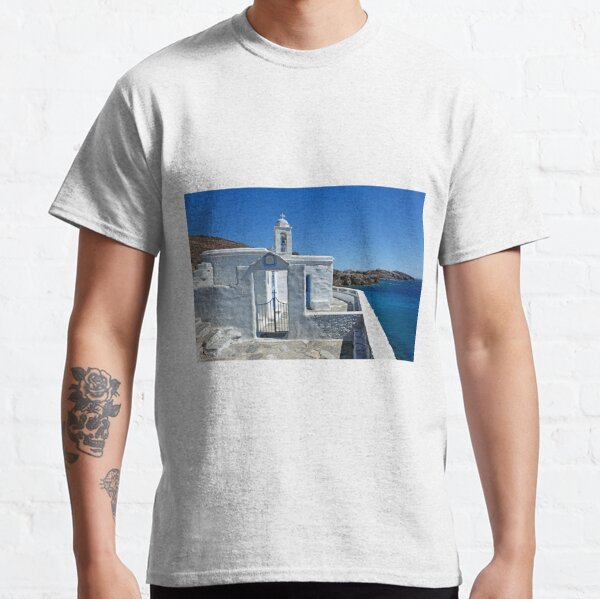 The chapel Agios Markos in Tinos island, Greece Classic T-Shirt