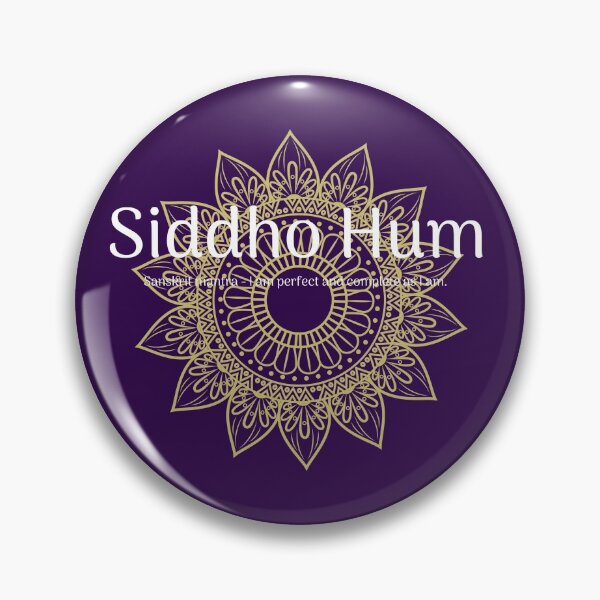 Item preview, Siddho Hum Sanskrit Mantra designed and sold by onepony.