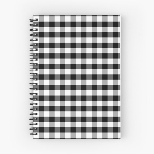 Item preview, Jumbo Jet Black Gingham Check Square Pattern designed and sold by paperandfrill.