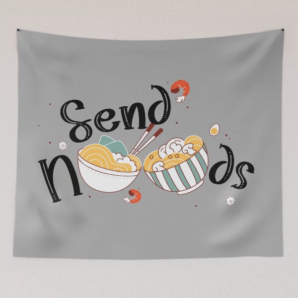 Item preview, Noods Powered by Ramen - Send Noods designed and sold by Qtcrowley.